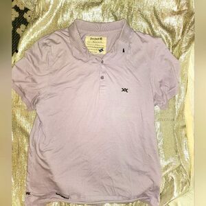 Super cute lavender color Project e collared shirt size large.